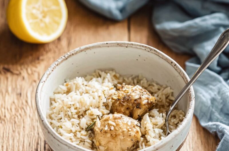 Crock Pot Lemon Chicken And Rice