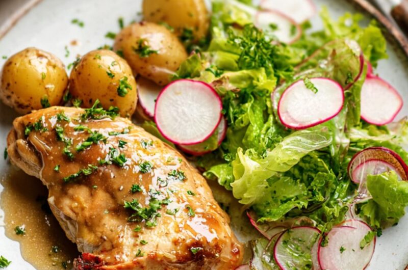 Crock Pot Maple Dijon Chicken