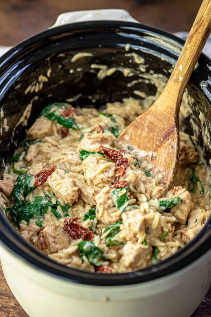 Crock Pot Marry Me Chicken Orzo