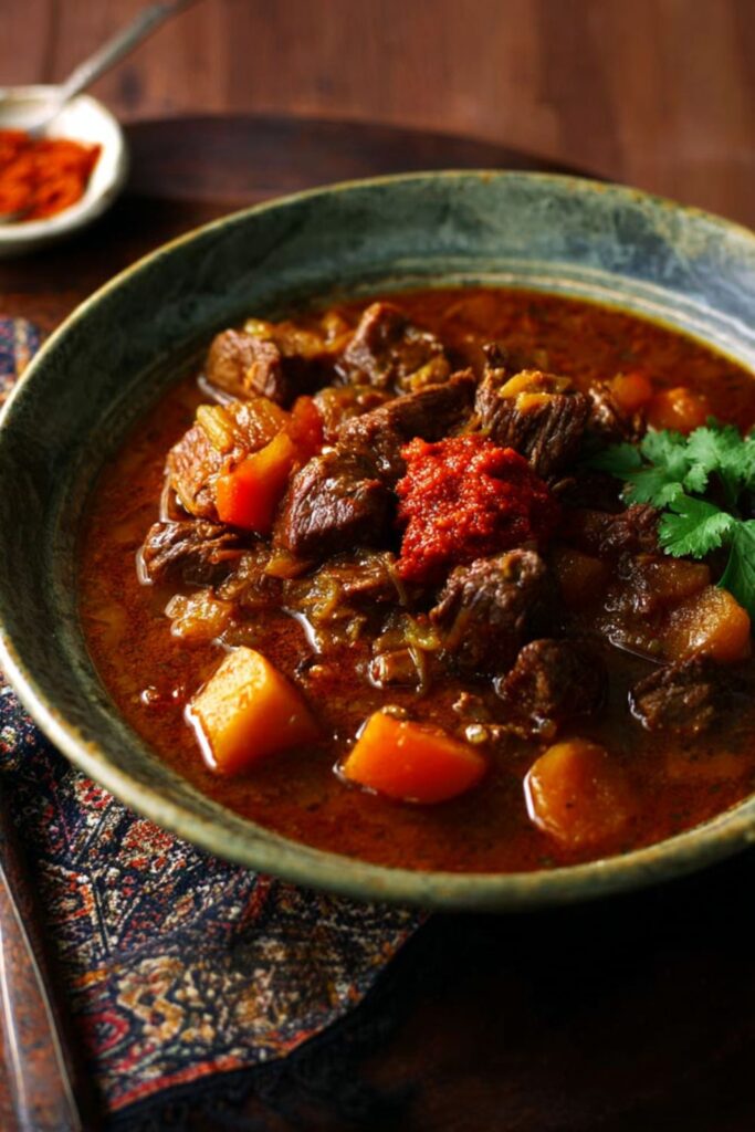 Crock Pot Moroccan Beef Stew