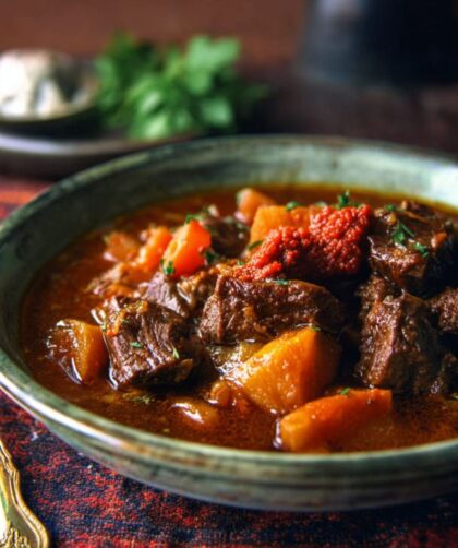 Crock Pot Moroccan Beef Stew