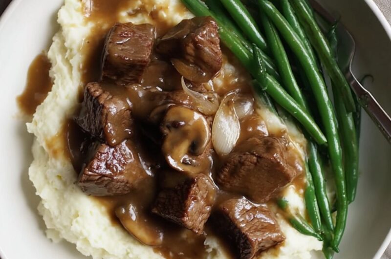 Crock Pot No Peek Beef Tips