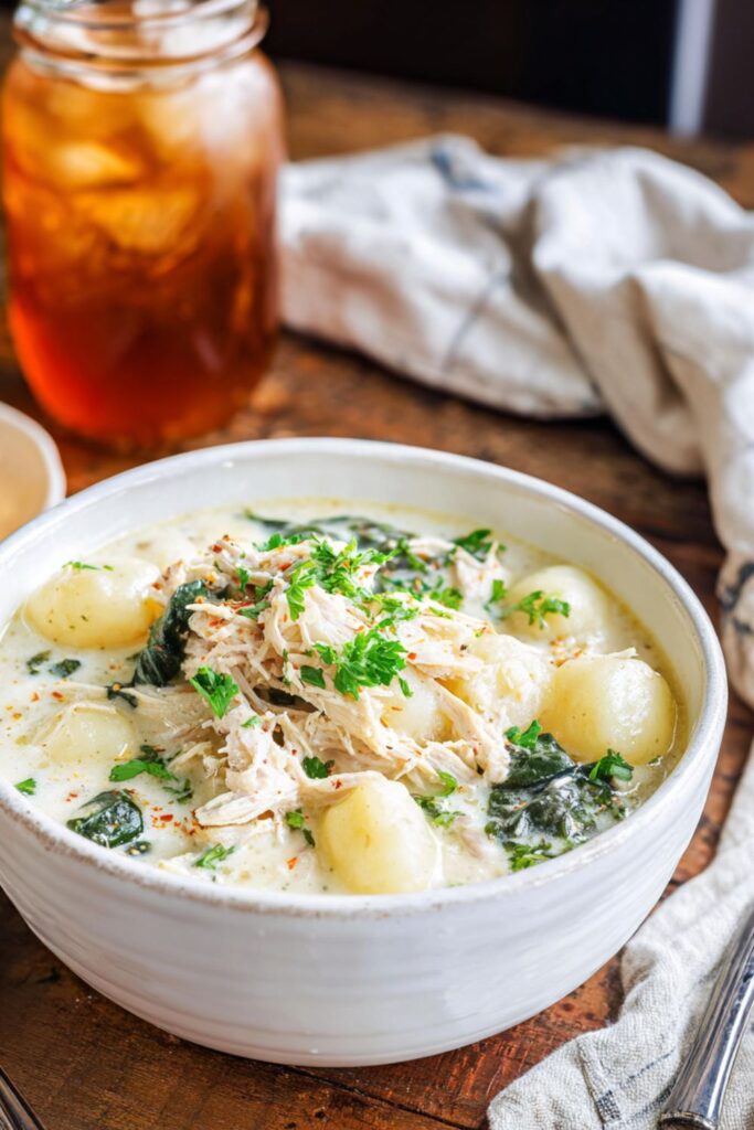 Crock Pot Olive Garden Chicken Gnocchi Soup