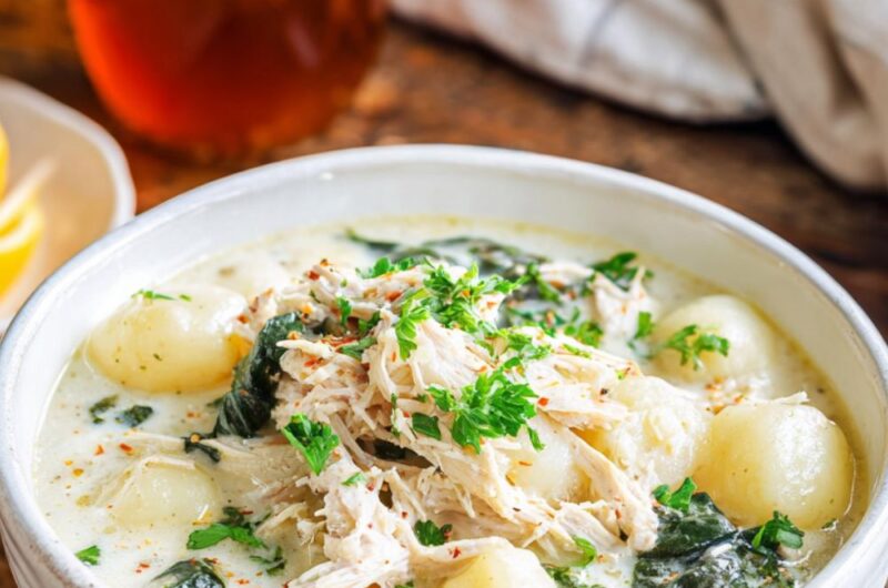 Crock Pot Olive Garden Chicken Gnocchi Soup