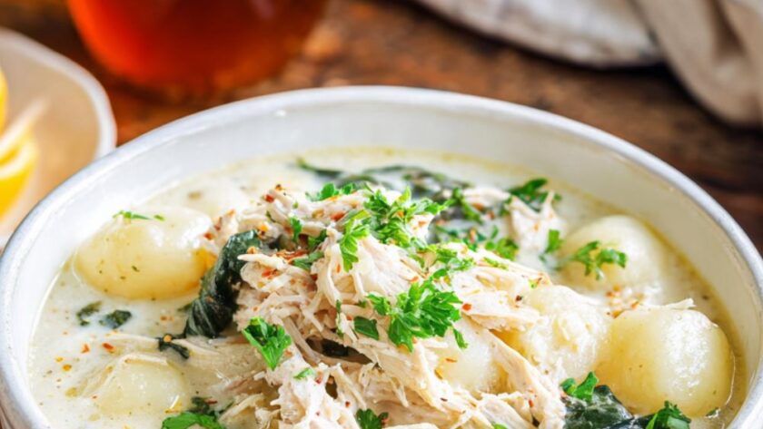 Crock Pot Olive Garden Chicken Gnocchi Soup