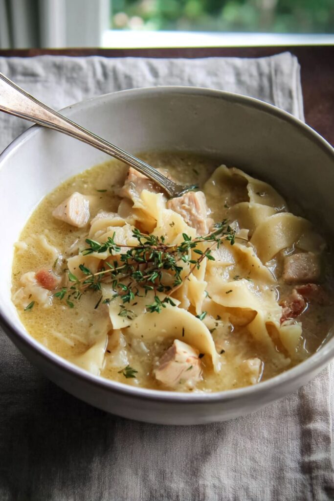 Crock Pot PA Dutch Chicken Pot Pie