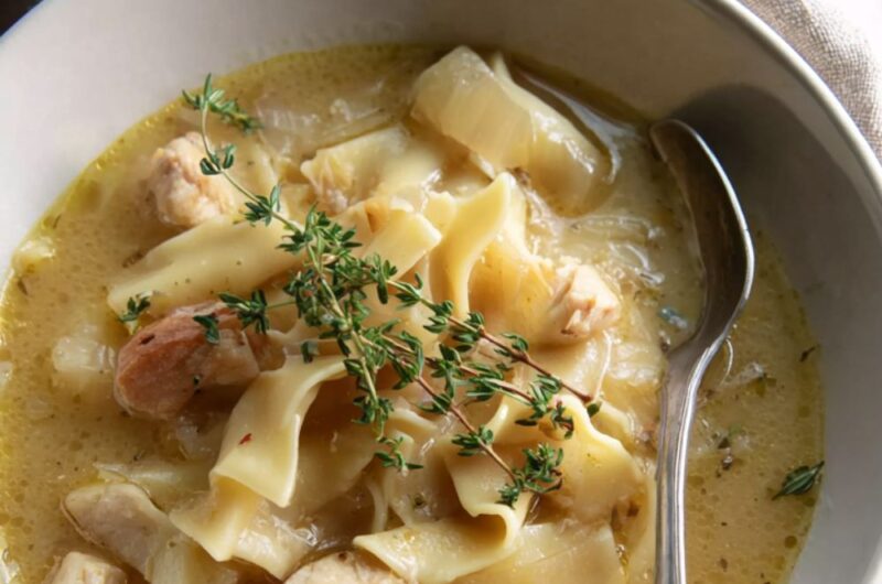 Crock Pot PA Dutch Chicken Pot Pie