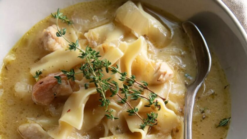 Crock Pot PA Dutch Chicken Pot Pie