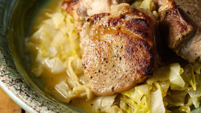 Crock Pot Pork Chops And Cabbage