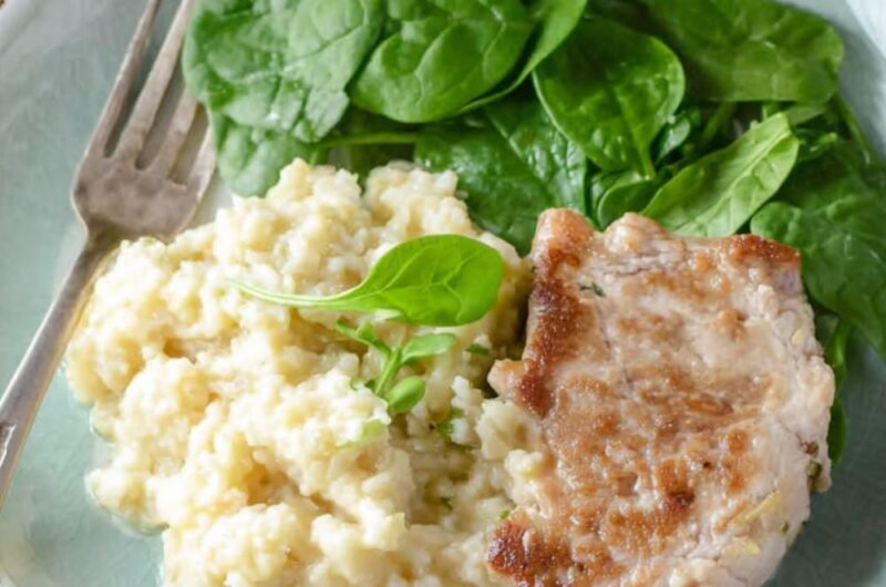 Crock Pot Pork Chops And Rice With Mushroom Soup