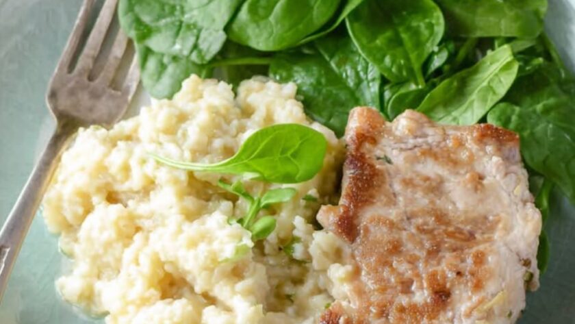 Crock Pot Pork Chops And Rice With Mushroom Soup