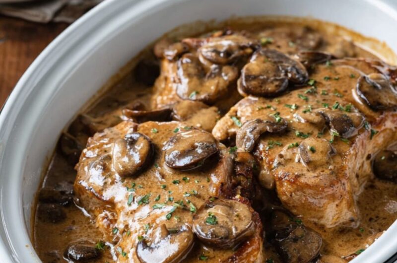 Crock Pot Pork Chops With Brown Gravy