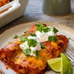 Crock Pot Pork Enchiladas