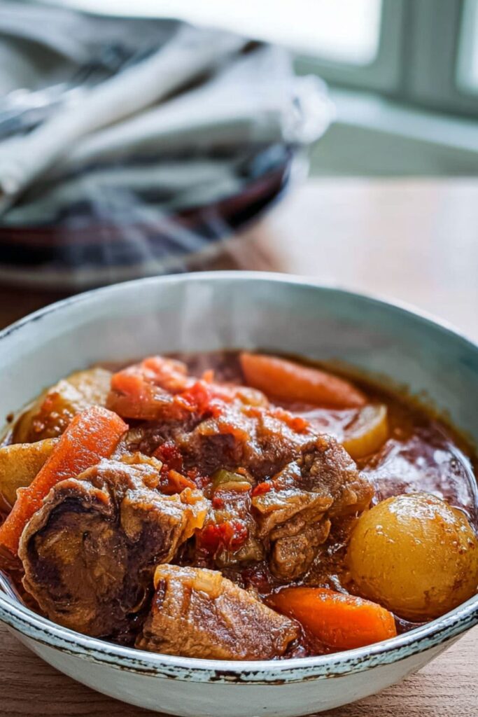 Crock Pot Pork Hock Stew