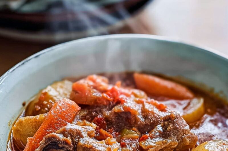 Crock Pot Pork Hock Stew