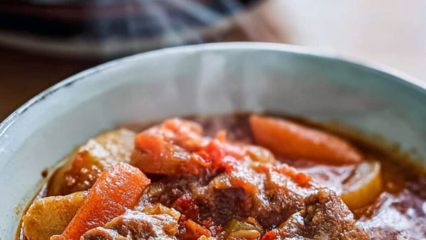 Crock Pot Pork Hock Stew