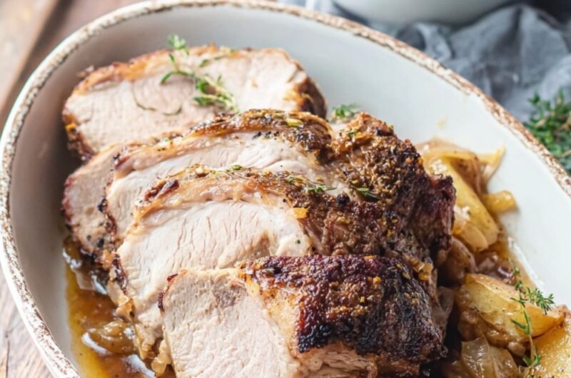 Crock Pot Pork Ribeye Roast