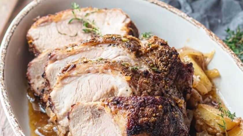 Crock Pot Pork Ribeye Roast