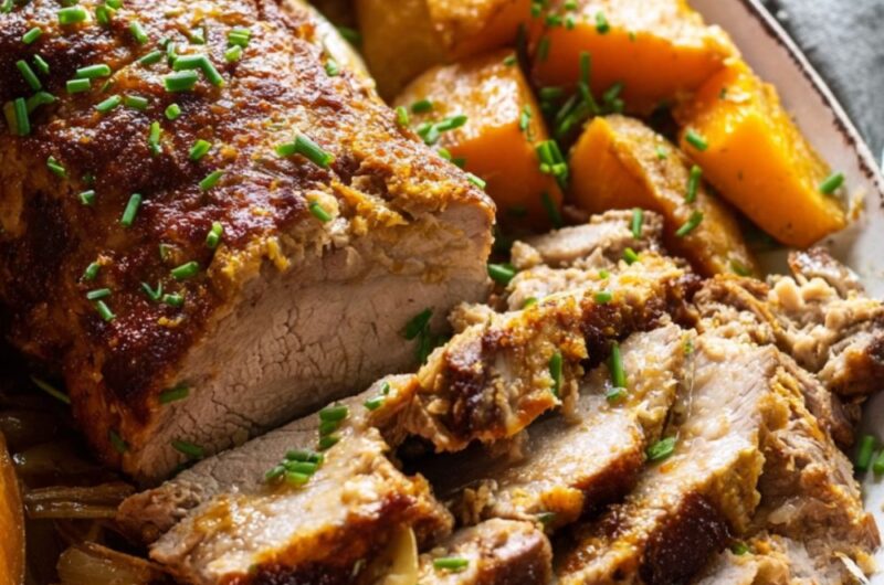 Crock Pot Pork Roast With Sweet Potatoes