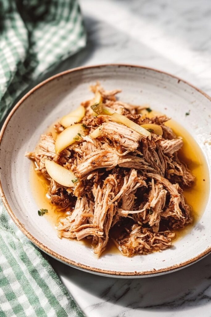 Crock Pot Pork With Sauerkraut And Apples