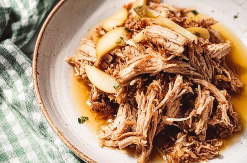 Crock Pot Pork With Sauerkraut And Apples