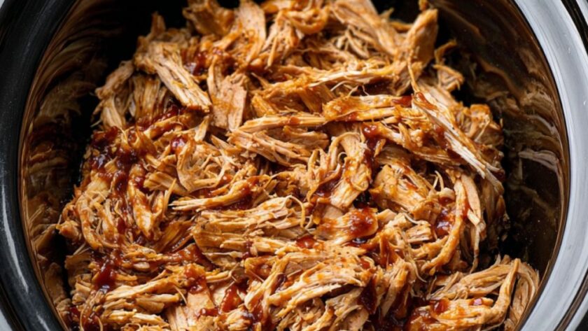 Crock Pot Pulled Pork Tenderloin