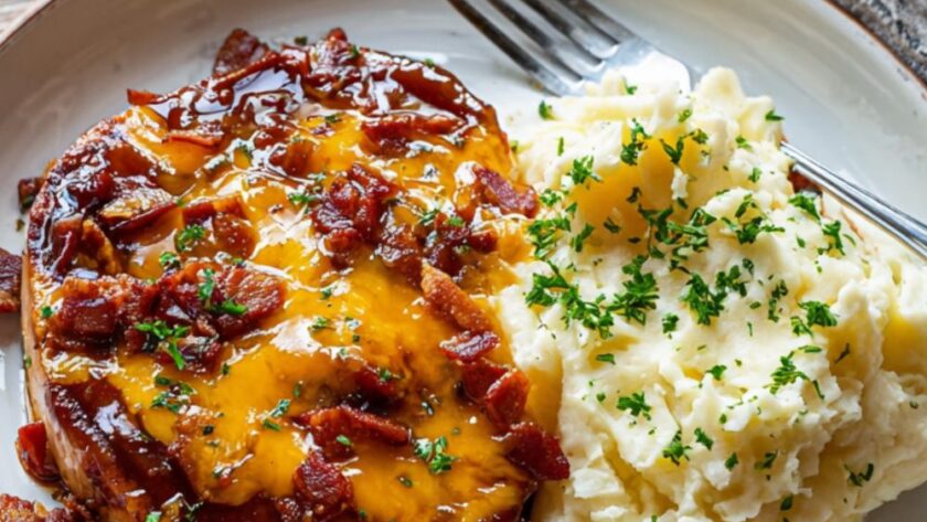 Crock Pot Smoked Pork Chops