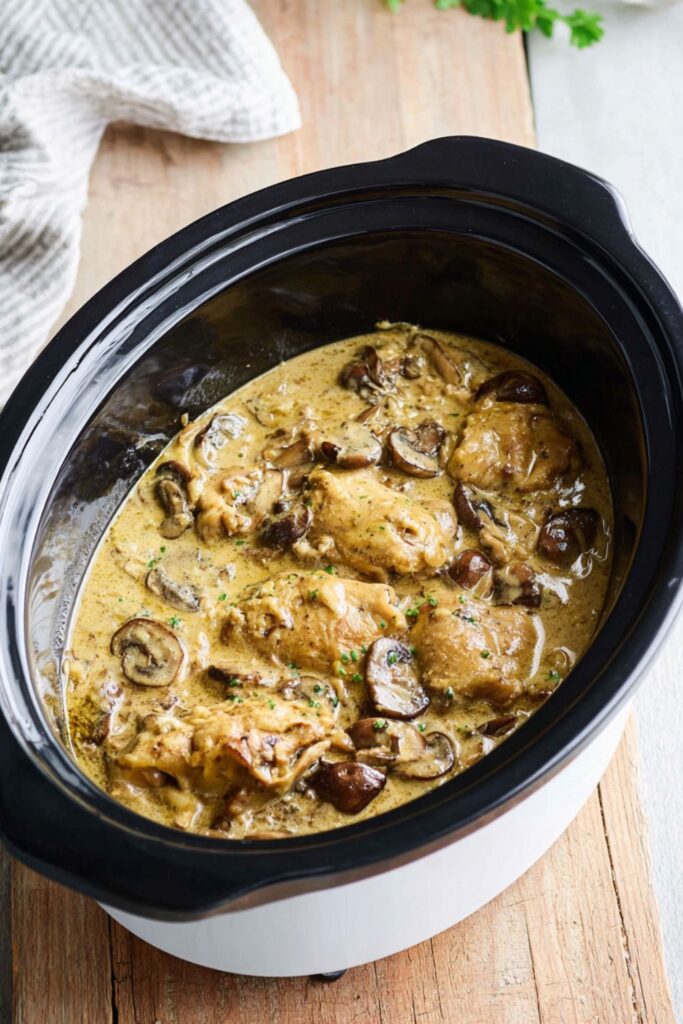 Crock Pot Smothered Chicken Breast