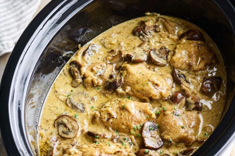 Crock Pot Smothered Chicken Breast