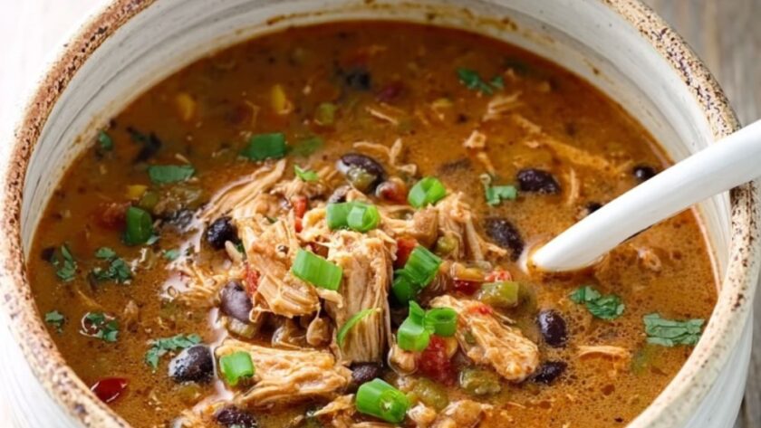 Crock Pot Southwest Chicken Soup