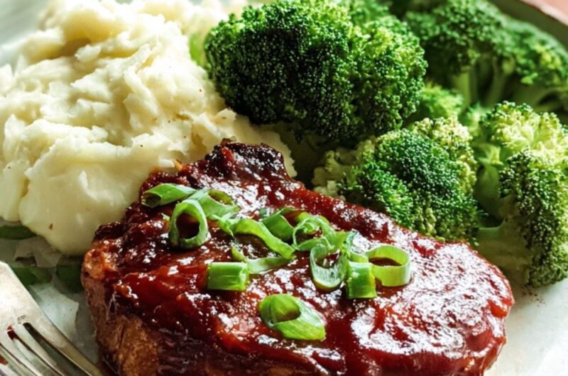 Crock Pot Sweet Baby Ray's BBQ Pork Chops