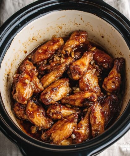 Crock Pot Teriyaki Chicken Wings