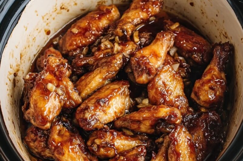 Crock Pot Teriyaki Chicken Wings