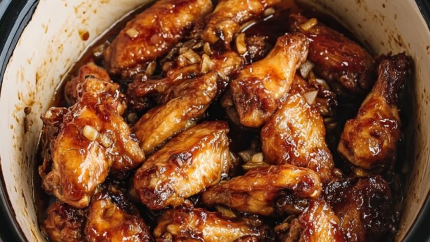 Crock Pot Teriyaki Chicken Wings