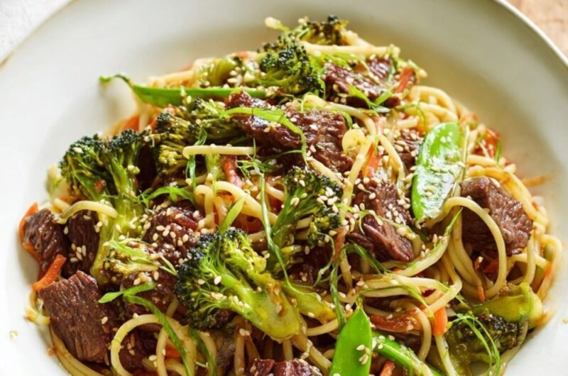 Crock Pot Beef Lo Mein