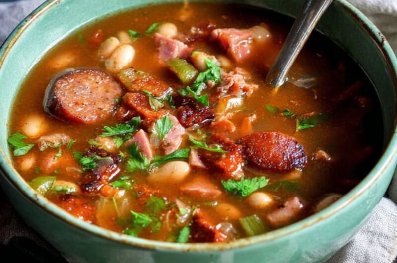 Crock Pot 15 Bean Cajun Soup