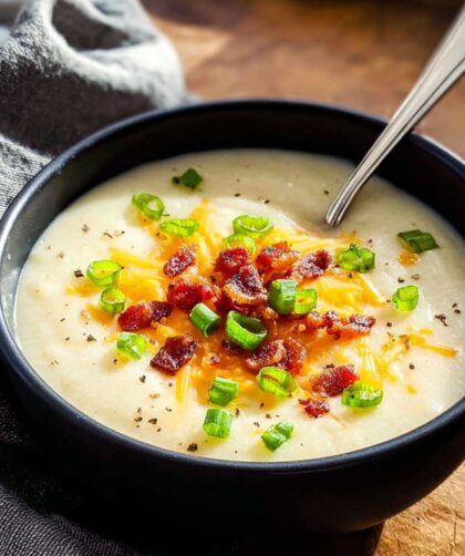 Crock Pot 4-Ingredient Potato Soup