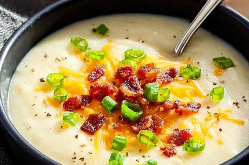 Crock Pot 4-Ingredient Potato Soup