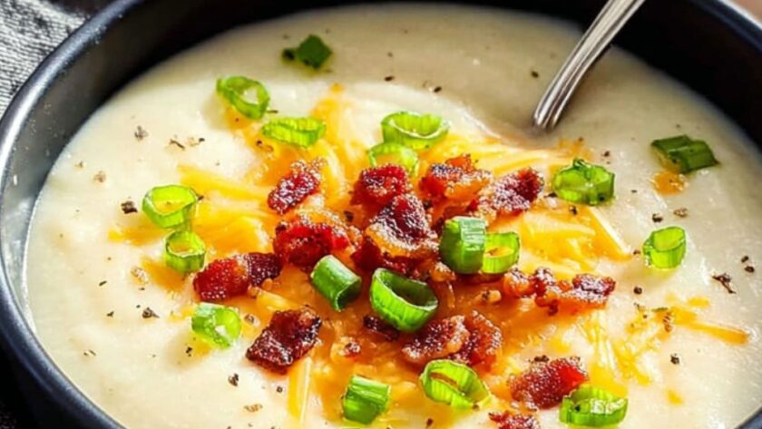 Crock Pot 4-Ingredient Potato Soup