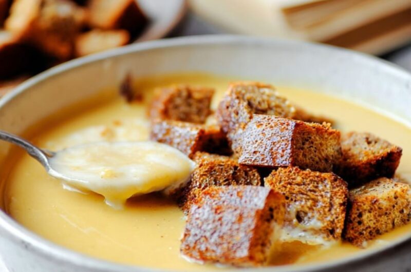 Crock Pot Acorn Squash Soup