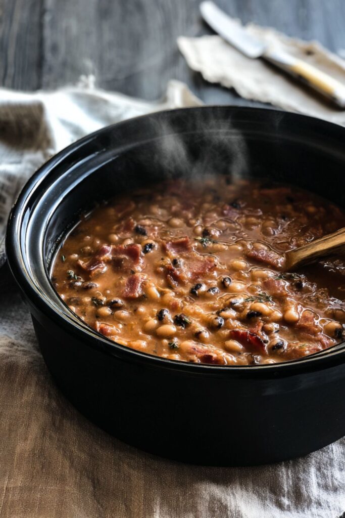 Crock Pot Black-Eyed Pea Soup