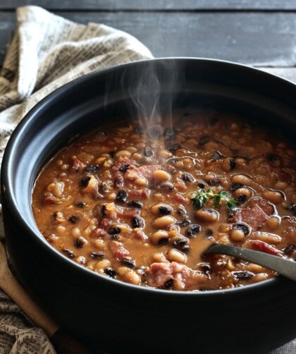 Crock Pot Black-Eyed Pea Soup