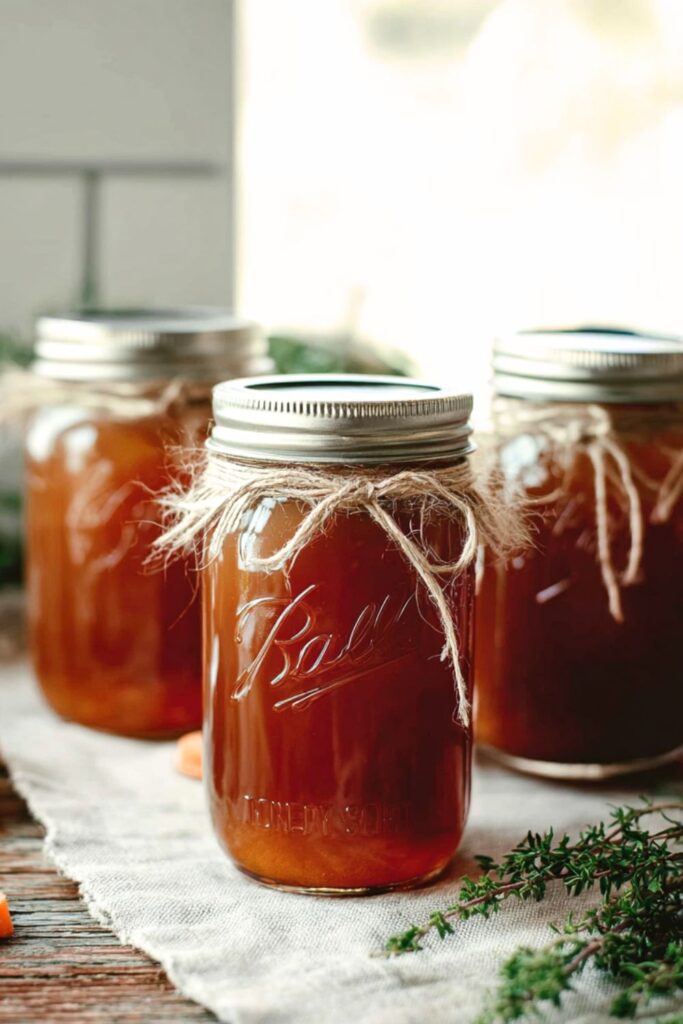 Crock Pot Bone Broth Soup