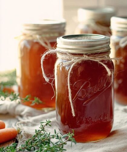 Crock Pot Bone Broth Soup