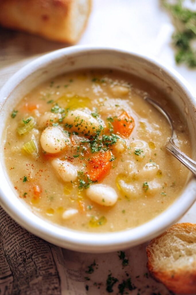 Crock Pot Butter Bean Soup