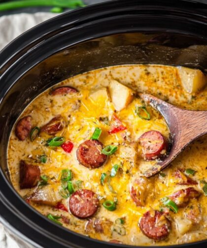 Crock Pot Cajun Potato Soup