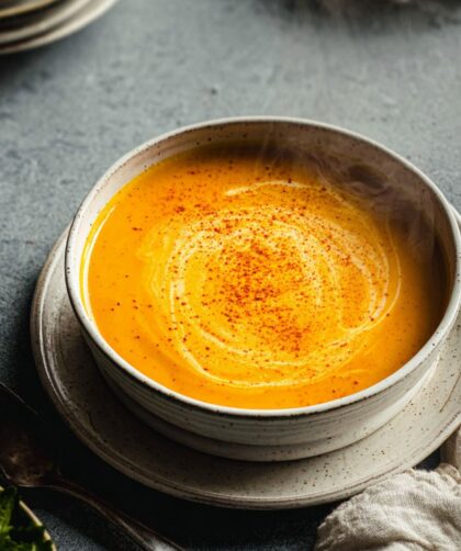 Crock Pot Carrot Ginger Soup