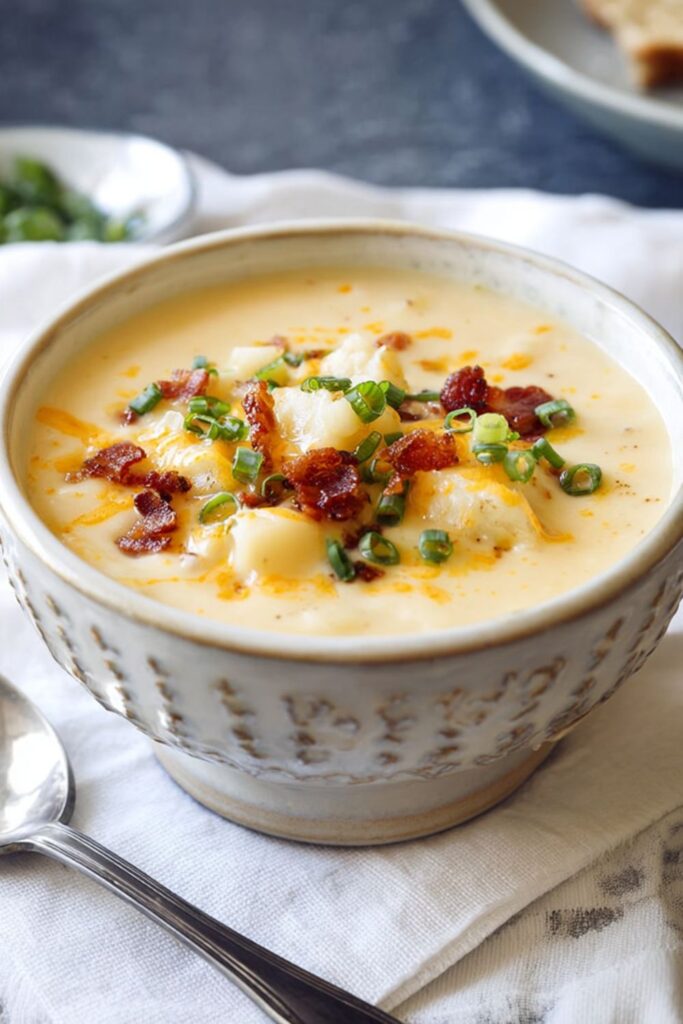 Crock Pot Cheesy Potato Soup