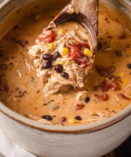 Crock Pot Creamy Enchilada Soup