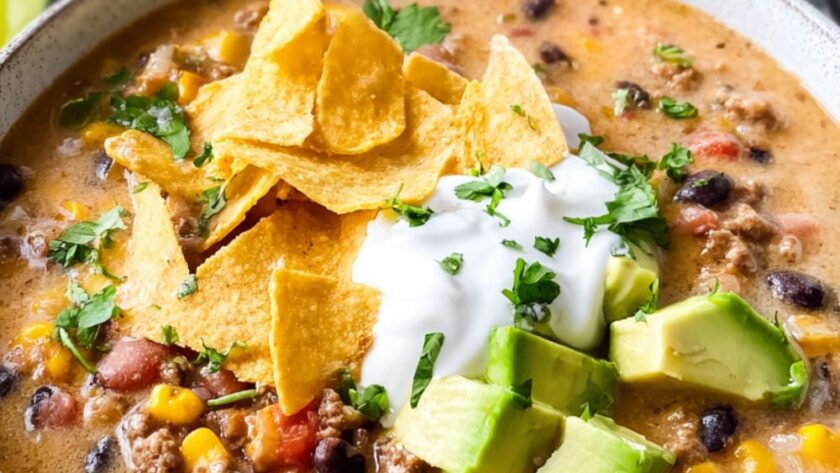 Crock Pot Creamy Taco Soup